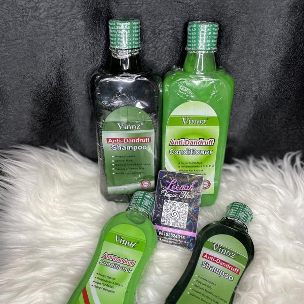 Vinox shampoo and conditioner