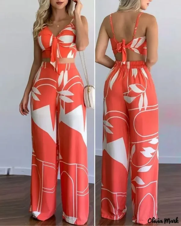 Palazzo pant and tube top
