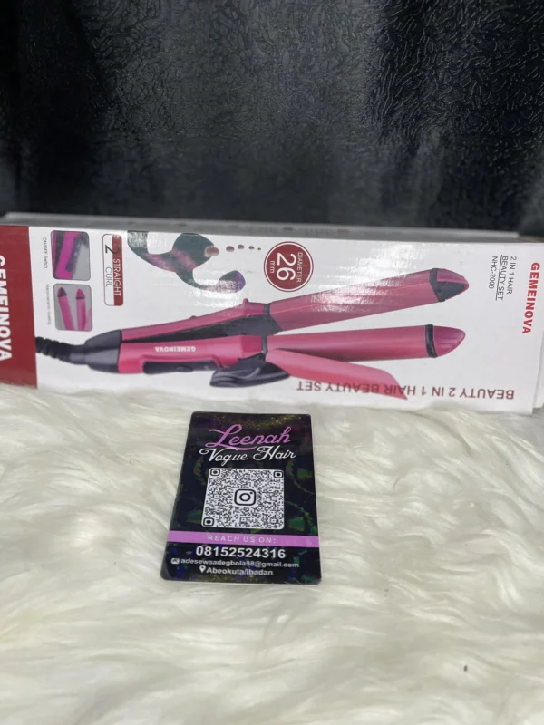 2 in 1 straightner
