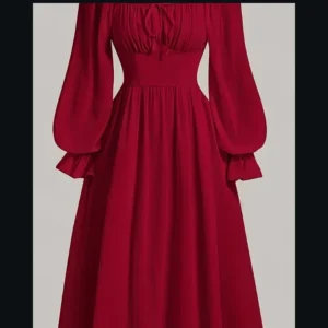 Pleated dress