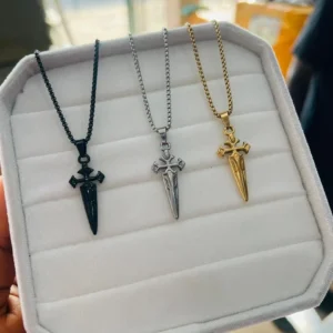 Cross Steel Necklace